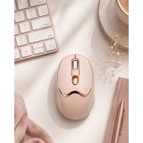 Demrion Bluetooth ve 2.4g Destekli Sessiz Kablosuz Mouse Şarjlı Tasarım - Çok Renkli