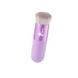 Demstar Professional Make-up Luxury Kabuki Fondöten Pudra Ve Allık Makyaj Fırçası (Full Lilac Grey Hair Series)