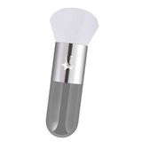 Demstar Professional Make-up Luxury Kabuki Fondöten Pudra Ve Allık Makyaj Fırçası (Grey-Grey White Hair Series)