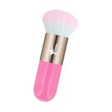 Demstar Professional Make-up Luxury Kabuki Fondöten Pudra Ve Allık Makyaj Fırçası (Pink-Bronze Pink Hair Series)