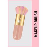 Demstar Professional Make-Up Luxury Kabuki Fondöten ve Allık Makyaj Fırçası Rs