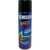 Demsun Parlak Siyah Akrilik Efektli Sprey Boya 200 ml RAL9005 Yüksek Kapatıcılık ve Kolay Uygulama