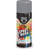 Demsun Sprey Boya Efektli Akrilik Gümüş Gri 400 ml