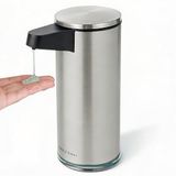 Demy Haus SensePro Sensörlü Otomatik Sıvı Sabunluk | Şarjlı Paslanmaz Çelik | 380ml 5 Kademeli Dozaj | Temassız Hijyenik | Banyo ve Mutfak | Metalik Gri