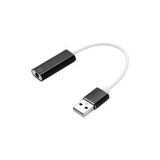 Den Mikrofonlu Kulaklık Çevirici USB To 3.5 mm Uyumlu Bilgisayar Ses Kartı Kablosu 3.5 mm Dişi Girişli Ses 7.1 Dönüştürücü Ps3 Ps4 Ps5 Uyumlu Beyaz