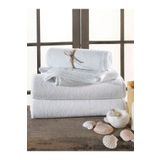 DENBU TEKSTİL Denbu Tekstil Otel Havlusu 2 Adet Pamuklu El & Yüz & Baş Havlusu 50x90 Cm - Beyaz