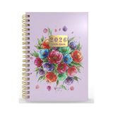 denden Spiralli 2026 Günlük Ajanda Flowers 5
