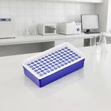 Deney Tüpü (Eppendorf) Standı / 72 Delikli 1.5Ml İçin / Deney Tüpü İçin Laboratuvar Rafı / Ependorf Tüp Standı / Yüksek Kaliteli
