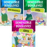 Deneylerle Büyüleyici Serisi / 10 + Yaş / 3 Kitap / Set / Yağmur Çocuk