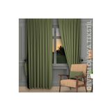 Denge Perde (1135) Lüks 1. Sınıf Petek Kadife Dokulu Fon Perde Su Yeşili En X Yükseklik Su Yeşili 340 x 280