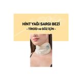Dengeli Market Boyun Ve Göz Bölgesi Hint Yağı Sargı Bezi, Ergonomik, Pamuklu
