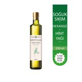 Dengeli Market Hint Yağı 250 ml | Hekzansız | Soğuk Sıkım | Cam Şişe | Doğal Bakım Yağı