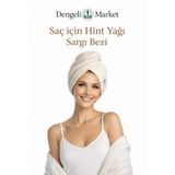 Dengeli Market Saç için Hint Yağı Sargı Bezi