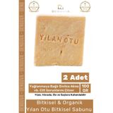 Denguva 100% Güzel Kokulu El Yüz Saç Vücut Cilt Onaran Kolajen Etkili Yılan Yağı Otu Bitkisel Sabun 2 Adet