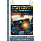 Denguva #AraçFanı Güneş Enerjili Auto Cool Portatif Oto Havalandırma Fan Sistemi Çalışan Araç İçi Soğutucu