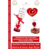 Denguva #AşkÖlçer Sihirli Cam Fanus Enerji Ölçer Hediyelik Romantik Sevgiliye Aşk Metre Kırmızı Aşkölçer