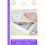 Denguva #Bant PVC Mutfak Banyo Tezgah Lavabo Küvet Kenar Koruyucu Su Sızdırmaz Kenar Bandı - 2 Adet