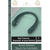 Denguva #BoyunFanı Güçlü Sessiz Şarj Edilebilir USB Giyilebilir Taşınabilir Mini Hava Üflemeli Boyun Vantila