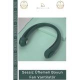 Denguva #BoyunVantilatörü Sessiz Şarjlı Taşınabilir Mini USB Giyilebilir Hava Soğutucu Üflemeli Boyun Vantil
