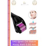 Denguva #CiltBakım Titanyum İğneli Derma Roller Cilt Bakım 540 İğne Anti Aging Yenileme Masaj Aleti 0,50 mm