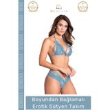 Denguva #FanteziSütyen Yeni Sezon Fantezi Seksi Dantel Tasarım Şık Zarif Boyundan Bağlamalı Fantezi Sütyen T