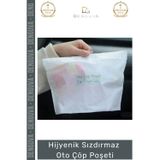 Denguva #HijyenPoşeti Su Geçirmez Yapışkanlı Pratik Oto Araba Araç İçi Sızdırmaz Torpido Hijyen Çöp Poşet 20