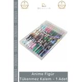 Denguva #Kalem Model 6 Koleksiyonluk Hediyelik Karakterli Tasarım Ergonomik Anime Figür Tükenmez Kalem
