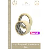 Denguva #KapıPencereBantı Hotmelt Isıya Dayanıklı Krep Kağıt Endüstriyel Maskeleme Güçlü Boya Badana Bandı -