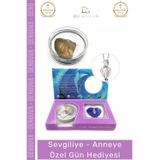 Denguva #Kolye Gerçek Kültür İncisi İstiridye Tasarım Şık Kutulu Zarif Hediye İnci Kolye Aksesuar Seti