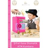 Denguva #Kumbara Elektronik Şifreli Çocuk Eğitici Dijital Para Biriktirme Kasa Otomatik ATM Kumbara