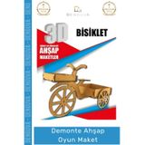 Denguva #MaketOyun Eğitici Eğlenceli Lazer Kesim 3mm MDF Boyanabilir 3D Puzzle Demonte Ahşap Oyun Maket