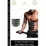 Denguva #MasajAleti Six Pad Mobile Gym Fitness Egzersiz Spor Kondisyon Zayıflama Masajı Pad Abs Mide Kası Al