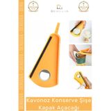 Denguva Premium Çok Fonksiyonlu Pratik V Şekilli Kavanoz Konserve Şişe Kapak Açacağı