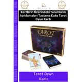 Denguva #TarotKartı Lüks Seri 78 Adet Kartlı Türkçe Rehberli Kaliteli Baskı Taslama Kutu Tarot Oyun Kartı