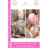 Denguva #Yelpaze Katlanabilir Esnek Portatif Modern Kore Tipi Şık Yazlık Yelpaze Çanta Boy Hafif Tasarım