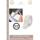 Denguva Yeni Süper Güçlü Su Geçirmez Sızdırmaz Beyaz Renk Çok Amaçlı Tamir İzolasyon Bandı 48mm