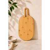 Denia Home Doğal Bambu Kesme Tahtası Et Sebze Doğrama Panosu 20x40 cm