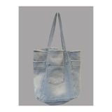 DENİKK TREND İKONİK CUSTOM DESIGN KAR YIKAMA TİNT EFEKTLİ ASKILI DENİM KOT ÇANTA-TRENDING ICONIC CUSTOM DESIGN SNOW WASH TINT EFFECT DENIM JEANS BAG WITH SHOULDER