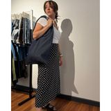 Denim Alışveriş Çantası - Lacivert