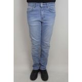 Denim Cartel Fistan Store Erkek Buz Mavisi Yüksek Bel Rahat Kesim Boru Paça Jean Pantolon - 40