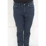 Denim Cartel Fistan Store Erkek Çizgili Yüksek Bel Rahat Kesim Boru Paça Jean Pantolon - Yeşil - 38