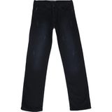 Denim Cartel Fistan Store Erkek Koyu Lacivert Yüksek Bel Rahat Kesim Boru Paça Büyük Beden Jean Pantolon - 33