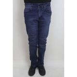 Denim Cartel Fistan Store Erkek Lacivert Yüksek Bel Rahat Kesim Boru Paça Jean Pantolon - 38
