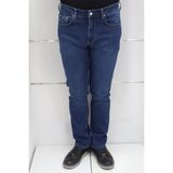 Denim Cartel Fistan Store Erkek Normal Bel Dar Kesim Boru Paça Jean Pantolon - Koyu Mavi - 32