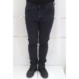 Denim Cartel Fistan Store Erkek Yüksek Bel Normal Kesim Boru Paça Battal Jean Pantolon - Füme - 40