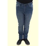 Denim Cartel Fistan Store Erkek Yüksek Bel Normal Kesim Boru Paça Jean Pantolon - Koyu Mavi - 38