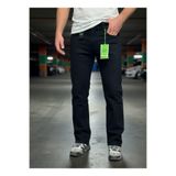 DENIM MAN Erkek Siyah Baggy Kalıp Pantolon