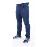 Denim Süper Battal Büyük Beden Erkek Kot Pantolon Likralı Battal KOYU MAVİ 2005