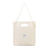 Denim Trip Askılı Ekru Totebag Kol/El Kanvas Çanta
