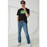 Denim Trip Wıce Bootcut Fit Orta Indigo Erkek Jean Pantolon